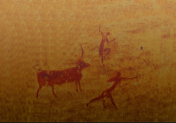 Hunter of Tassili-n-Ajjer by Asok Mukhopadhyay Hunter of Tassili-n-Ajjer by Asok Mukhopadhyay